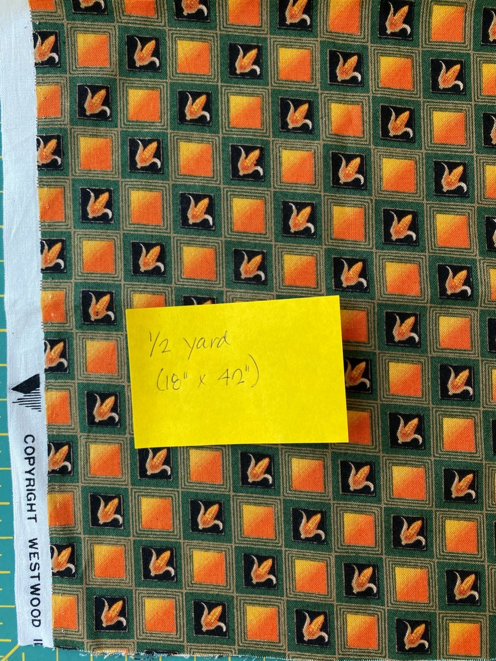 Fall  Colors! 100% Cotton Quilt.  Fabrics. Yd., 1/2 yd., 1/4 yd., & remnants. - Picture 3 of 10